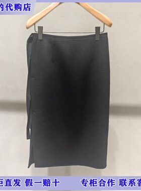 LESS国内专柜代购2025冬双面呢休闲羊毛半身裙2P0D17050-2295