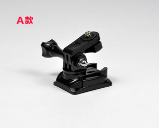 运动摄像机摩托车头盔安装支架全盔摩托车骑行远途