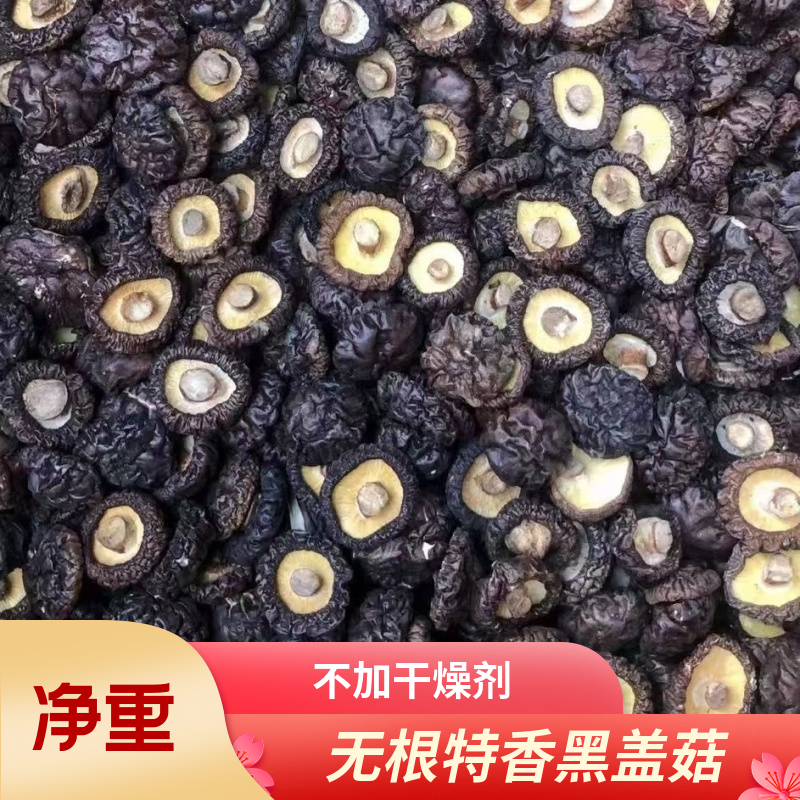 香菇干货黑面菇西峡香菇特级香菇金钱菇冬菇蘑菇干货5斤黑面香菇