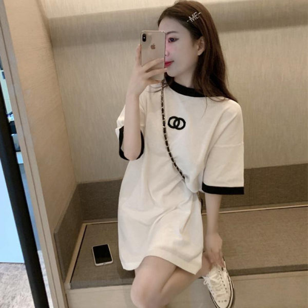 黑色辣妹风鱼骨抹胸连衣裙女夏季性感收腰包臀裙子小个子紧身短裙