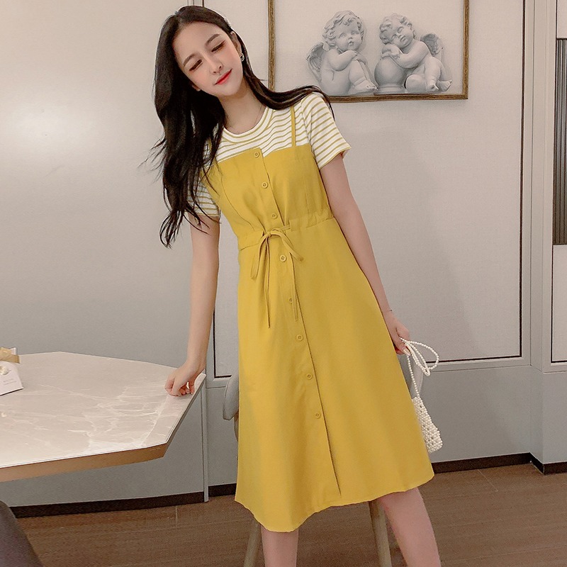 小个子露锁骨甜美性感扭胯连衣裙超短款修身收腰显瘦针织背心裙夏