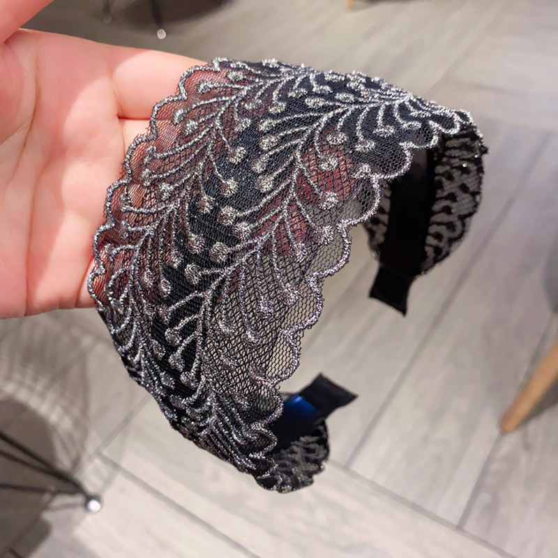 遮白发头饰神器遮盖发箍女2023新款秋冬卡头顶头箍夹宽边发带妈妈