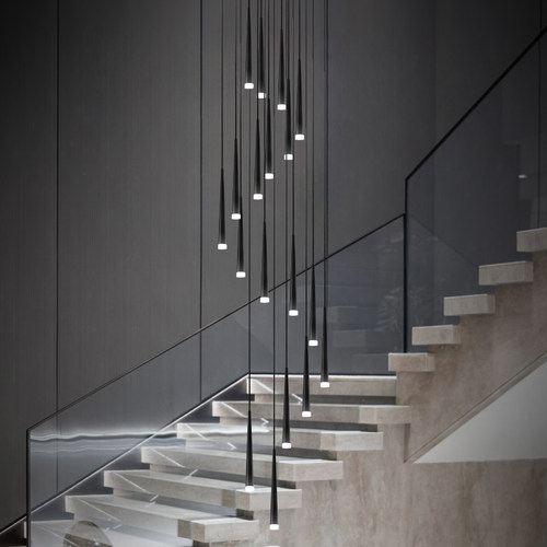 2022年新款网红楼梯间长吊灯