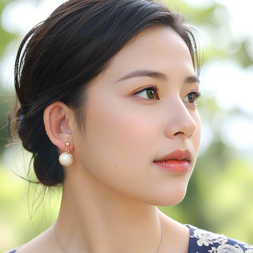 明星达人同款杂志轻奢氛围感珠宝NO1法式优雅人造珍珠耳环小神器