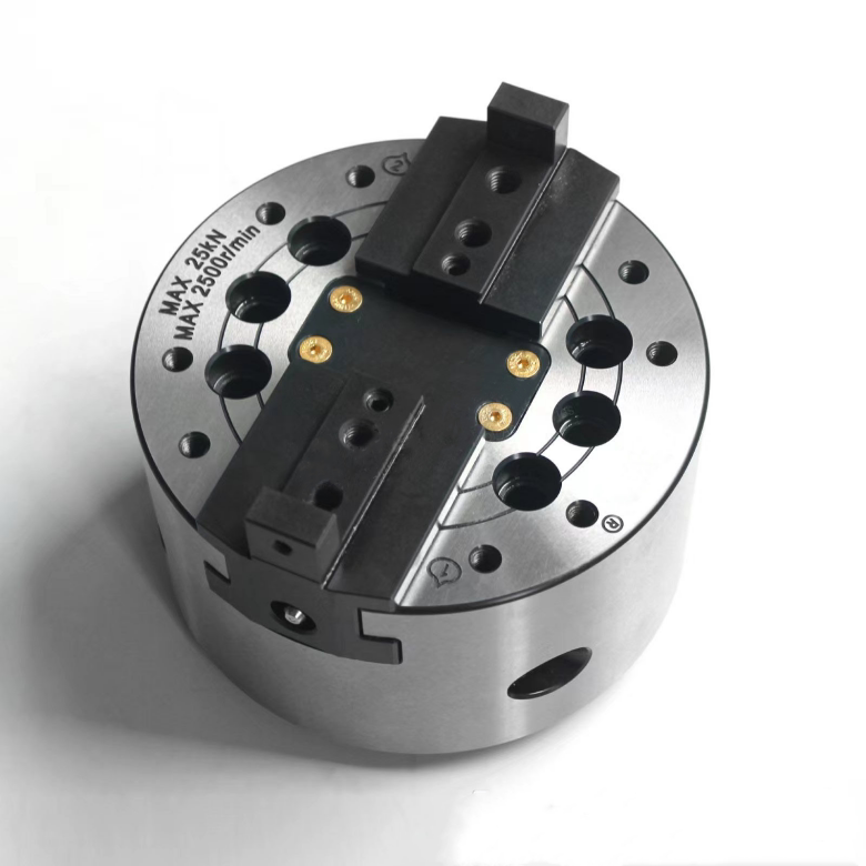 爪心台钳液压卡盘爪二车床宽爪/行心对/平大/程两爪/夹钳自定虎钳