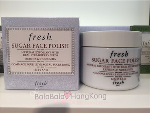 专柜 Fresh天然黄糖去角质修护亮采磨砂面膜 孕妇 包邮