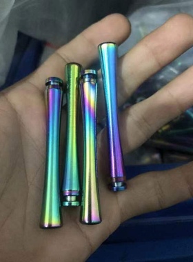 SOMEDAY 510 drip TIP不锈钢彩虹长滴长65mm烟嘴BXG-30