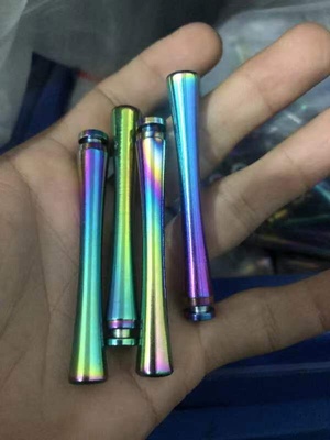 SOMEDAY 510 drip TIP不锈钢彩虹长滴长65mm烟嘴BXG-30