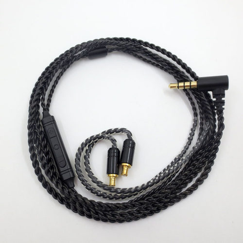 铁三角带麦升级线单晶铜ATH-ls50is ls70is ls200 ls400 e50 e70