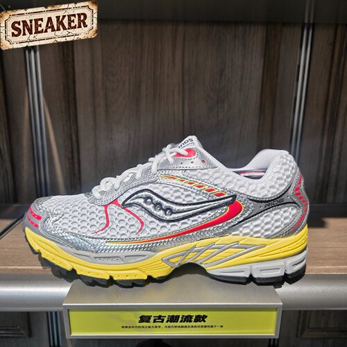 Saucony索康尼 男女复古PROGRID RIDE 1运动跑步鞋S101807-1010