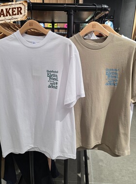 UNDEFEATED五条杠夏季美式环保主题休闲圆领短袖T恤UC51GSS10M