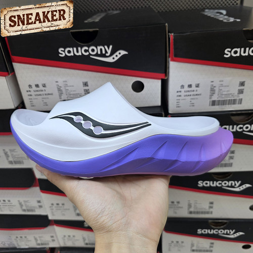 Saucony索康尼Cradle2摇篮男女款EVA防滑运动户外凉拖鞋S28903-13