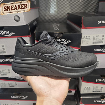 Saucony索康尼puff泡芙3通勤慢跑舒适缓震跑鞋运动休闲鞋S28253-3
