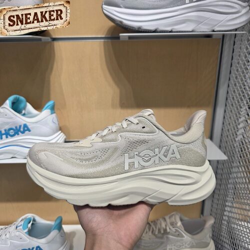 HOKA ONEONE CLIFTON 10男子厚底透气缓震运动跑步鞋1162030-OLTM