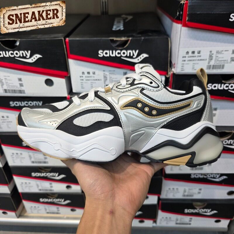 Saucony索康尼STABIL RE男女复古透气缓震百搭休闲跑鞋S79055-4