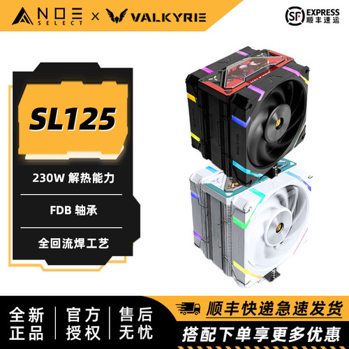 瓦尔基里SL125高性能单塔散热器