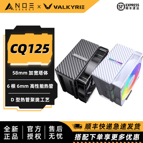 瓦尔基里CQ1256热管风冷散热器