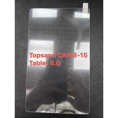 适用Topsand CAM8-15 Tablet 8.0平板电脑钢化膜保护贴膜弧度