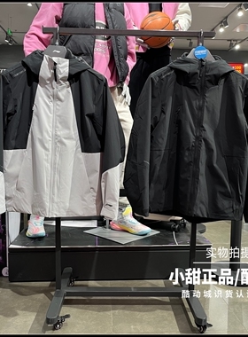 M李宁三合一冲锋衣2025冬款男子防泼水宽松运动休闲外套 AWBV089