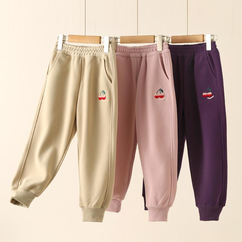 洋气童装2025春秋款女童休闲裤中大童卫裤儿童棉质运动裤宝宝长裤