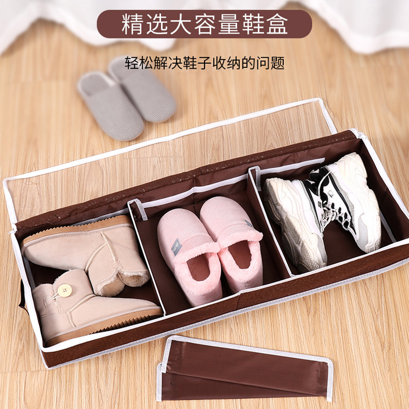 卡秀透明盖硬板pvc5五格收纳箱