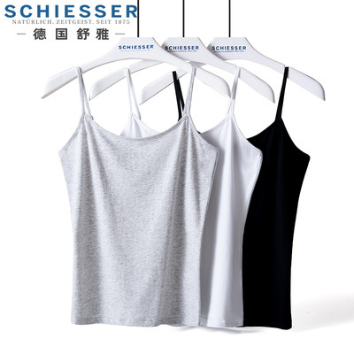 舒雅纯棉吊带背心打底外穿百搭