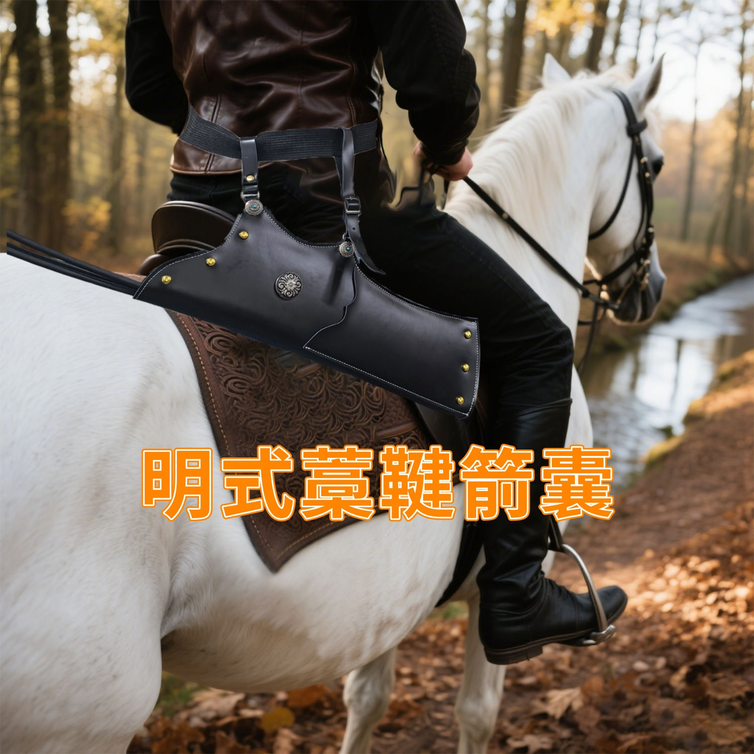 仿高端复古侍卫箭囊弓箭箭袋