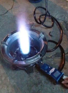 加厚铸铁型中高压猛火喷射炉头商用煤气液化气炉灶节能直喷灶省气