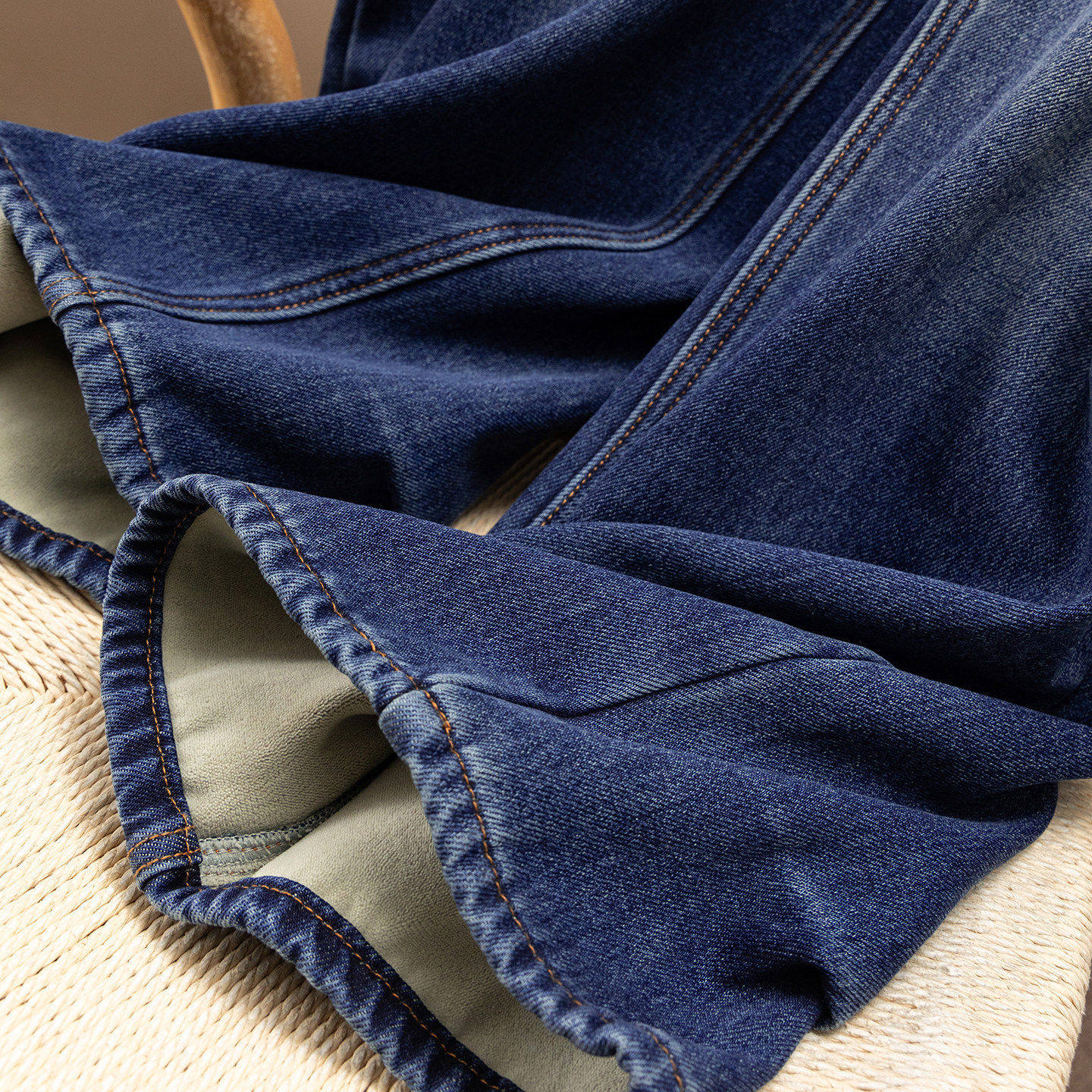 H春上7号 腔调渐变蓝！法柜复古高腰加绒镰刀香蕉牛仔裤D女57I1,女装/女士精品,牛仔裤,淘宝优惠券,粉丝福利购,淘宝优惠卷