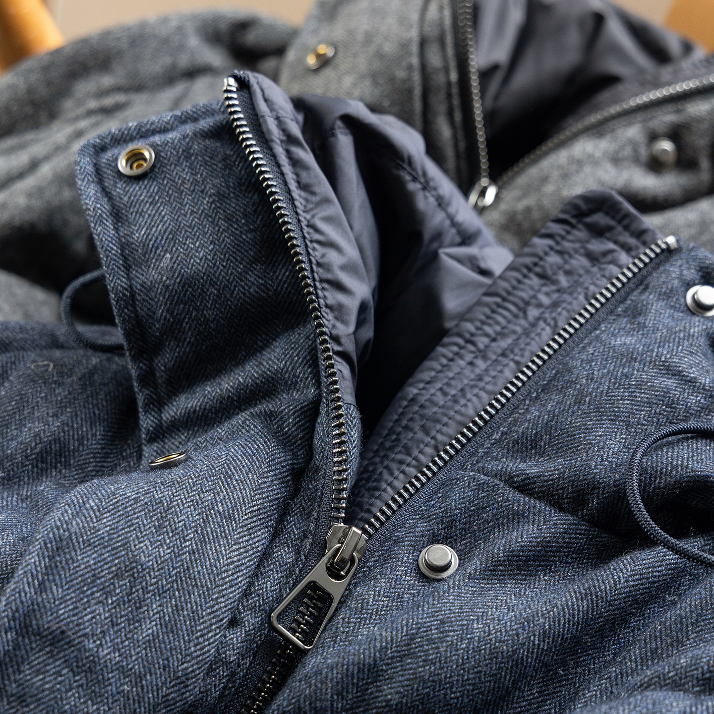 法柜一件过冬90白鸭绒立领羽绒服