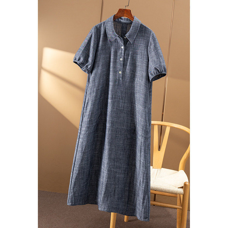 ￥379 秒！ 法G欧标色织亚麻A字短袖衬衫连衣裙女春天家42B3,女装/女士精品,连衣裙,淘宝优惠券,粉丝福利购,淘宝优惠卷