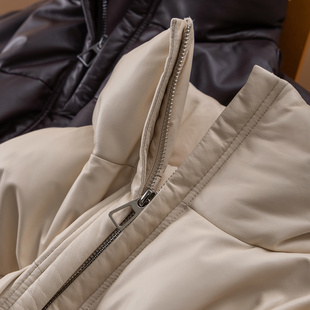 H春上7号 御寒硬货！意D利W+轻涂绵羊皮皮衣羽绒服外套D女80E6 特