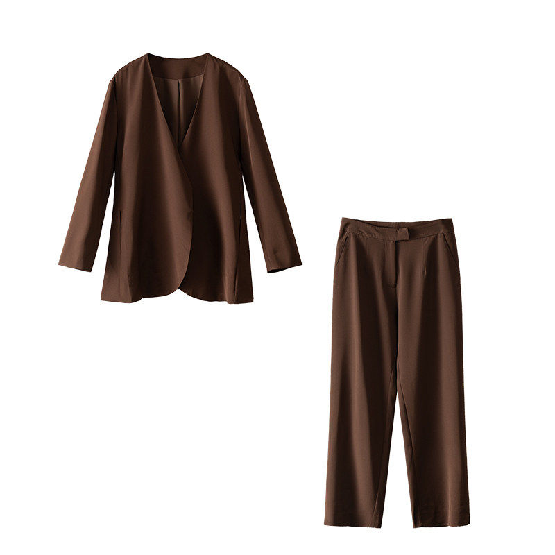 ￥799 秒！分开拍职场真丝V领西装外套+九分烟管西裤春天家1V09,女装/女士精品,时尚套装,淘宝优惠券,粉丝福利购,淘宝优惠卷