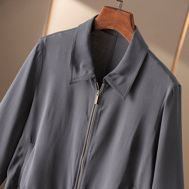 ￥599 秒！春天家 法G极简重磅真丝双乔长袖衬衫外套女8U90 特