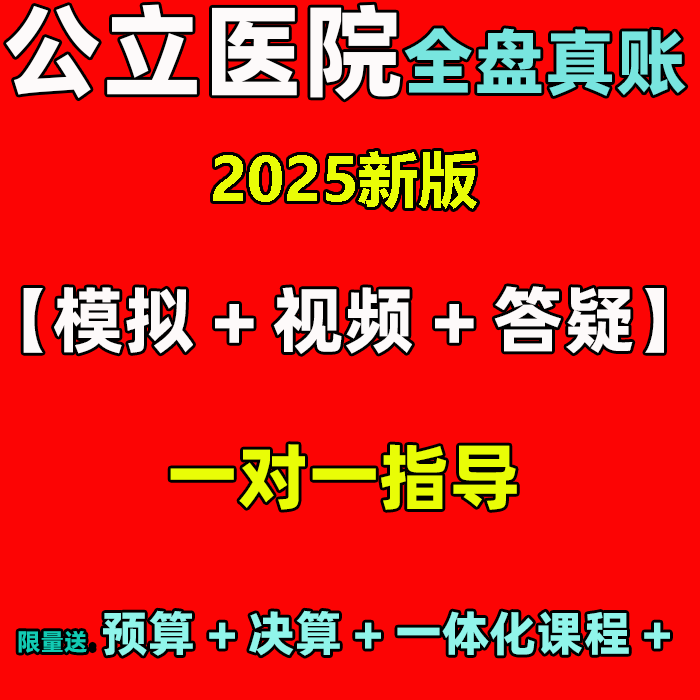 公立医院会计实务乡镇卫生院资料政府事业单位预算财务账务处理