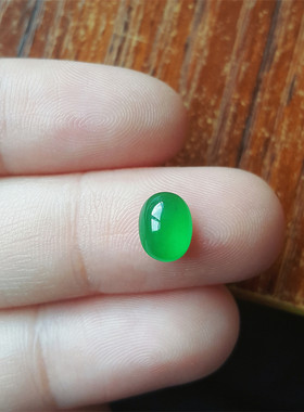 天然缅甸a级翡翠蛋面冰种翡翠
