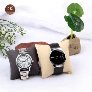 首饰展示架手表链镯子实木内里单独小枕头包盒内固定手串珠宝收纳