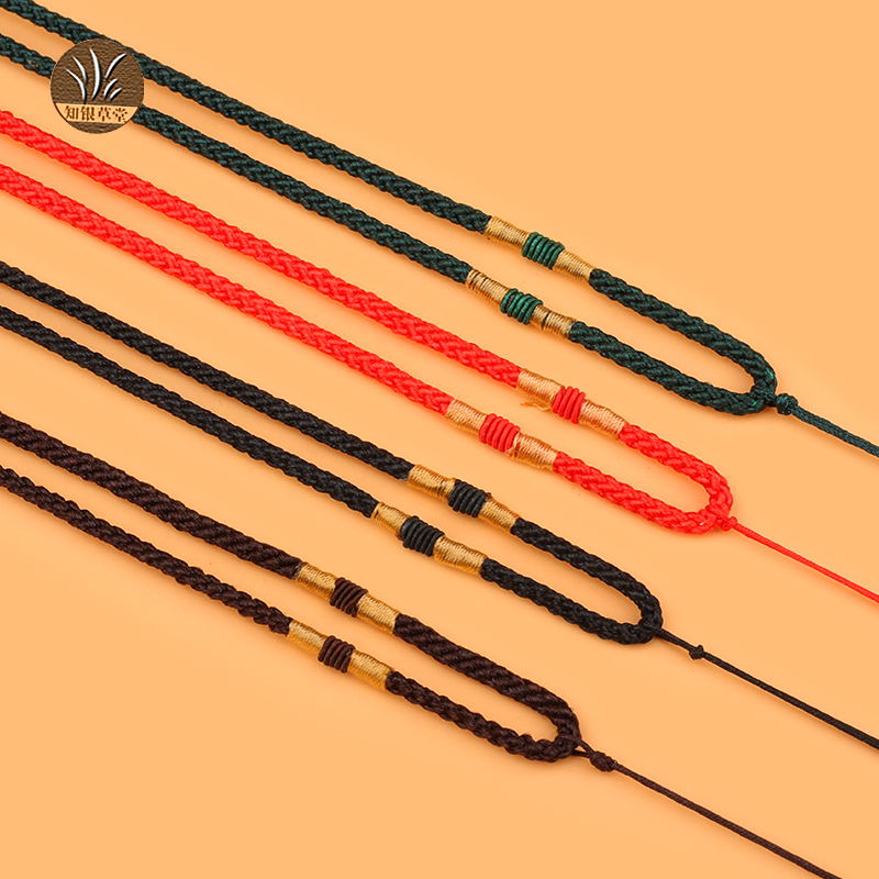 059款螺旋结 项链绳吊坠挂绳黄金翡翠玉佩玉坠饰品绳