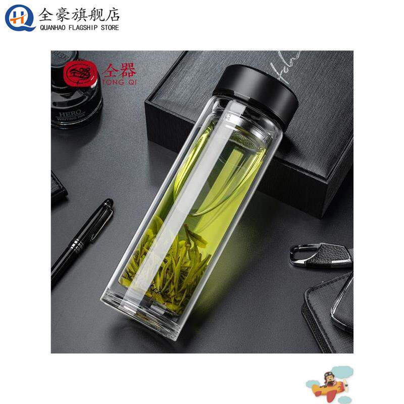 德式摔不破的杯子防碎玻璃杯打不碎的玻璃杯防摔有机玻璃水杯男女