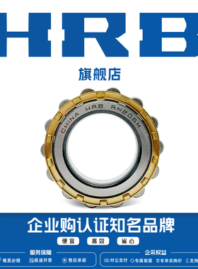 HRB旗舰店 RN205 206 207 208 209M短圆柱滚子轴承