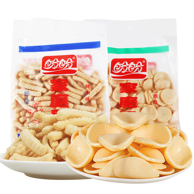 盼盼家庭号薯片虾条超大包整箱休闲食品夜宵批发零食小吃大礼包