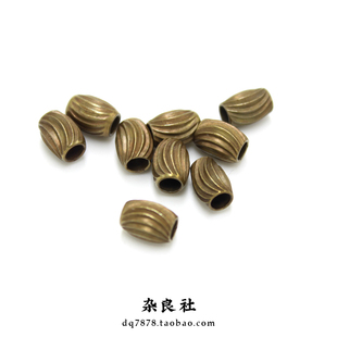黄铜波纹计数器隔珠DIY配件手串隔珠定位珠手工编织绳手作 杂良社