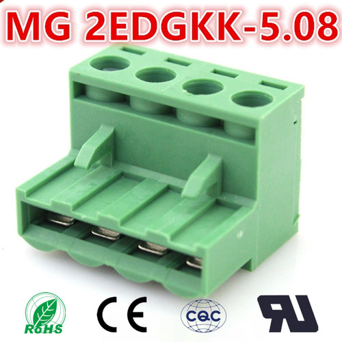 KF MG 2EDG KK-5.08插拔接线端子 铁铜
