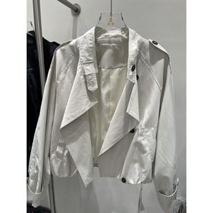 英伦风宽松短款 高级感休闲夹克外套 风衣外套女小个子2025秋季 新款