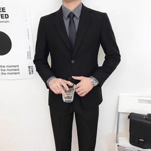 西服套装男士韩版商务小西装外套