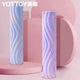 Релаксация мышц с валом пузырька, роликовое стержень йога.