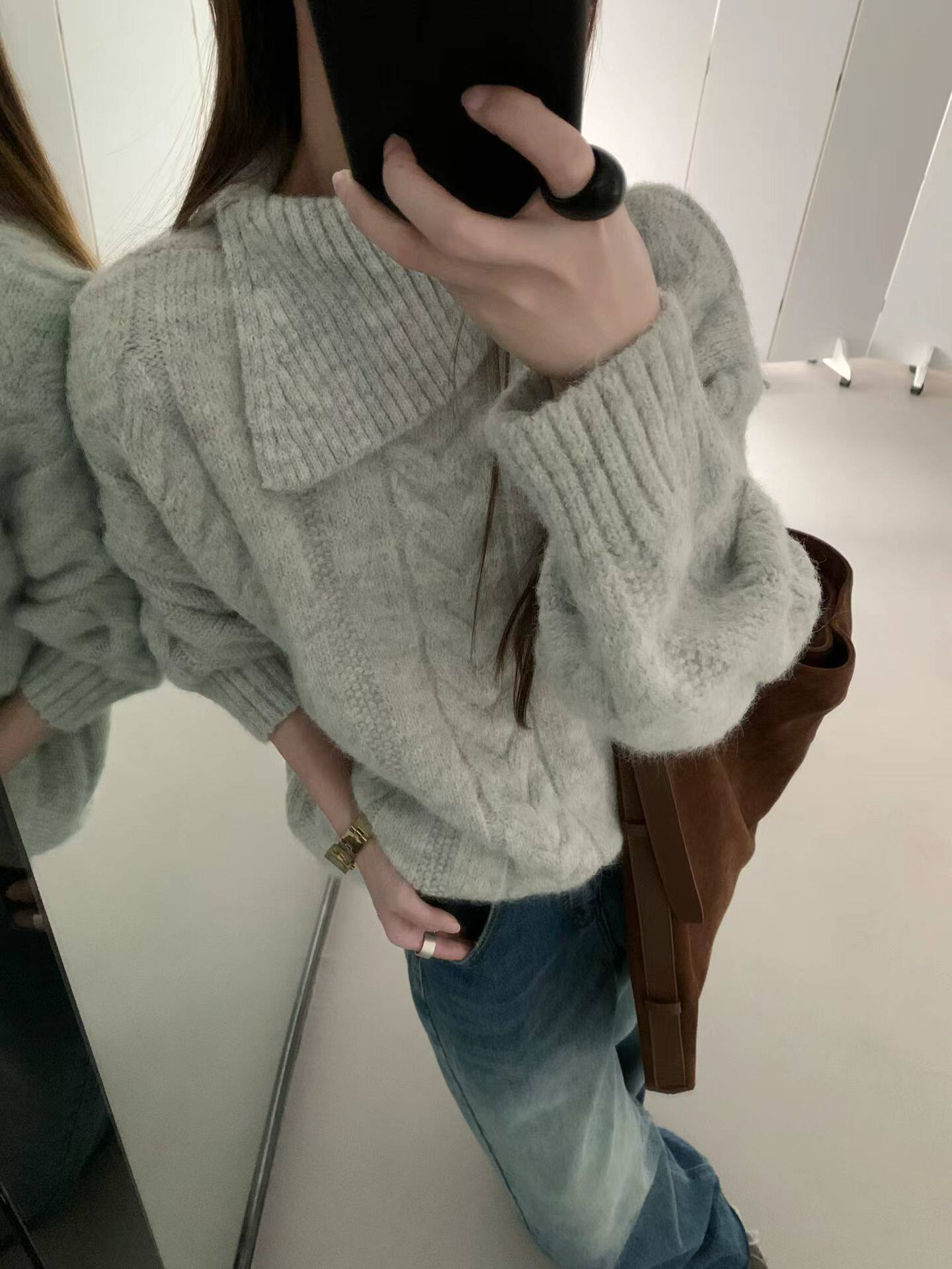 韩国东大门2025秋冬新款针织衫