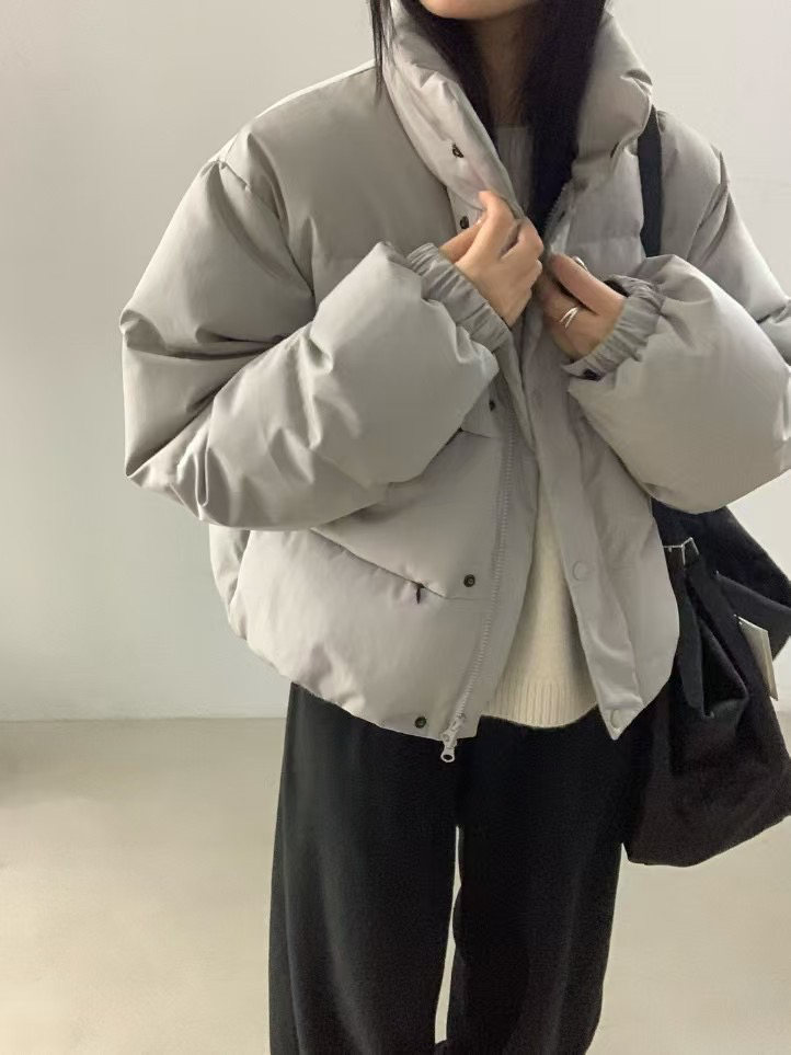 2025冬装复古休闲短款羽绒服
