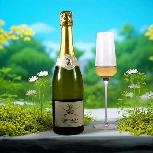 法国骑兵白中白起泡葡萄酒