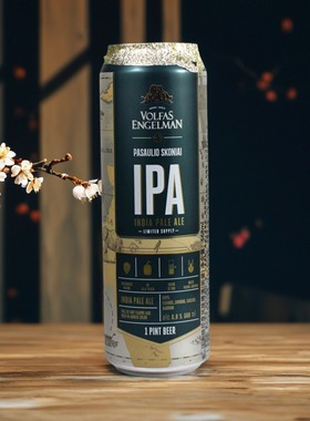 VOLFAS /沃夫狼啤 美式IPA精酿啤酒568ml*12罐 26.7月到期 口粮酒